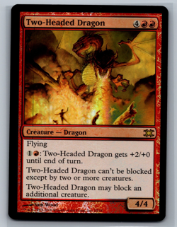 Magic MTG From the Vault: Dragons Two-Headed Dragon #15/15 Foil TCG CCG - Image 1