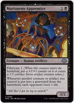 MTG Modern Horizons 3 Marionette Apprentice (Uncommon) - Image 1