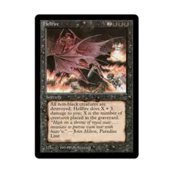 WOTC MtG Legends Hellfire (R) VG - Image 1