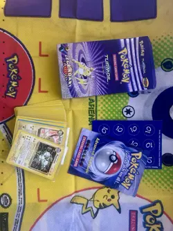 Pokemon Turmoil Theme Deck WOTC Vintage Legendary Collection 2002 Complete Box - Image 1