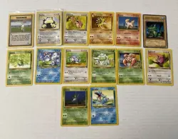 Pokemon Cards Snorlax Trainer Pokemon Breeder 14 cards in total Lot Vintage - Image 1