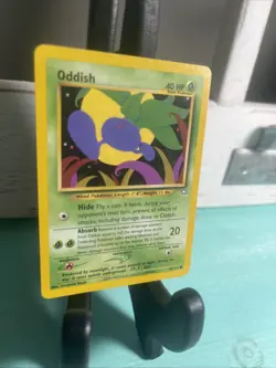 Oddish 68/111 - Neo Genesis Unlimited Edition - WOTC Pokemon LP - Image 2