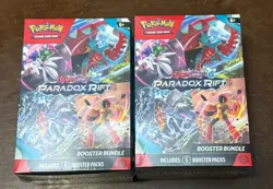 Pokemon TCG: Scarlet & Violet Paradox Rift Booster Bundle Lot of 2 Free Ship - Image 1