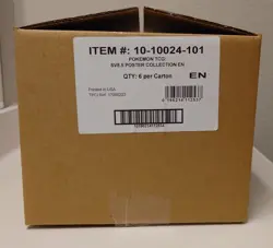 2x Case of 6 (12 Boxes) POKEMON PRISMATIC Poster Collection - Image 5