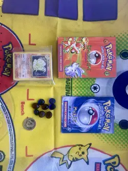 Pokemon Brushfire Theme Deck WOTC Vintage Base Set 1999 Complete Box Ninetales - Image 1