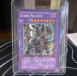 Yu-Gi-Oh! Dark Paladin DMG-001 Duel Master's Guide Secret Rare Holo 2900/2400 - Image 1