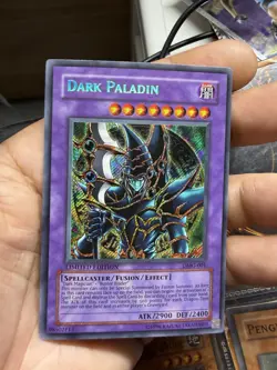 Yu-Gi-Oh! Dark Paladin DMG-001 Duel Master's Guide Secret Rare Holo 2900/2400 - Image 3
