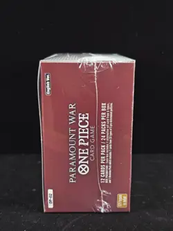 ✨One Piece Paramount War OP-02 Booster Box SEALED w/ Acrylic🔥 - Image 3