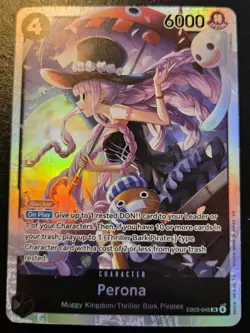 Perona EB03-045 Foil Super Rare One Piece Heroines Edition - Image 1