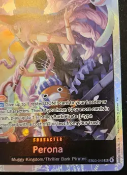 Perona EB03-045 Foil Super Rare One Piece Heroines Edition - Image 5