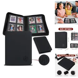 Top Loader Card Binder - 4 Pocket, Holds Up to 112 Cards, Dust Resistant - Image 1