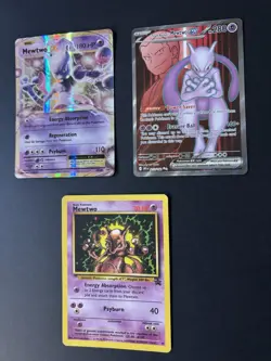 Pokemon Mewtwo EX, Team Rocket's Mewtwo EX & Mewtwo Card Lot - Team Rocket/2016 - Image 2