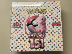 Pokemon Cards Scarlet & Violet Pokemon Card 151 sv2a Booster Box Japanese - Image 1