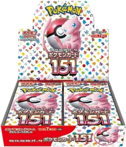 Pokemon Card 151 Booster Box sv2a Japanese Scarlet & Violet Japanese w/shrink - Image 2