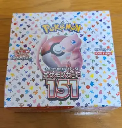 Sealed Pokemon Cards Scarlet & Violet Pokemon Card 151 Booster Box sv2a Japanese - Image 1