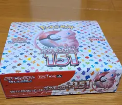 Sealed Pokemon Cards Scarlet & Violet Pokemon Card 151 Booster Box sv2a Japanese - Image 4