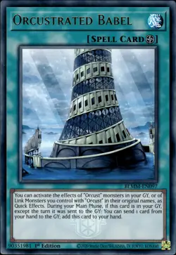 Orcustrated Babel - Emblazoned Ultra Rare 1st Edition BLMM-EN097 - NM - YuGiOh - Image 1