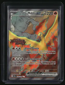 Miscellaneous Cards & Products #208/182 Team Rocket's Moltres ex - Image 1