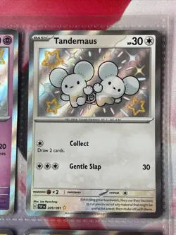 Pokemon Card psa 10 Maybe - Tandemaus 209/091 Shiny Rare - Image 1