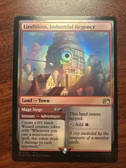 Lindblum, Industrial Regency 0285 Foil Final Fantasy MTG - Image 1