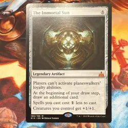 Magic: The Gathering The Immortal Sun Mythic Legendary Artifact Rivals of Ixalan - Image 1