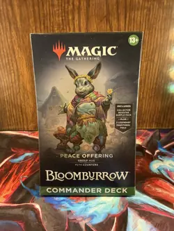Magic The Gathering MTG Bloomburrow Peace Offering Commander Deck NEW Sealed - Image 1