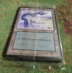 Magic the Gathering factory sealed pack of 10 basic lands 1996 arena promo - Image 4