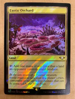 MTG 1x SURGE FOIL Exotic Orchard # 278 Warhammer 40000 Magic Gathering x1 NM - Image 1