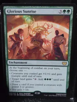 Glorious Sunrise 200 Rare Innistrad: Crimson Vow Magic: The Gathering LP - Image 1