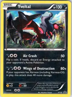 YVELTAL - XY32 XY32 HOLO XY PROMO POKEMON HOLO MP - Image 1