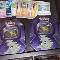 Pokemon TCG Destined Rivals, Perfect Order, White Flare, Tyranitar Tins Lot - Image 2