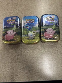 Pokemon Ascended Heroes Mini Tins Lot Of 3 New Factory Sealed - Image 1
