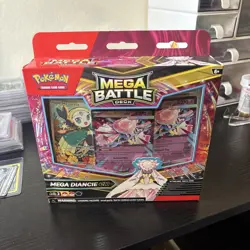 Pokemon TCG Mega Battle Deck Mega Diancie EX MELOETTA IR PROMO NEW - Image 1