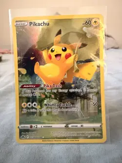 2023 Pokemon SWSH Crown Zenith Pikachu Galarian Gallery #GG30/GG70 - Image 1