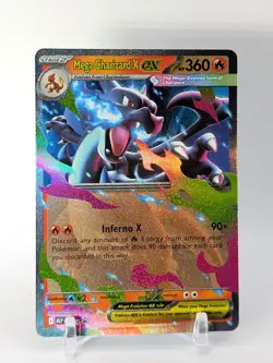 Mega Charizard X ex Promo Pokemon ME: Mega Evolution Promo 029 NM - Image 1