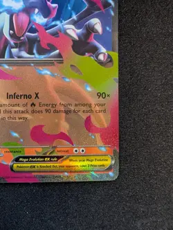 Mega Charizard X Ex Pokemon MEP 029 Black Star Promo - Image 4