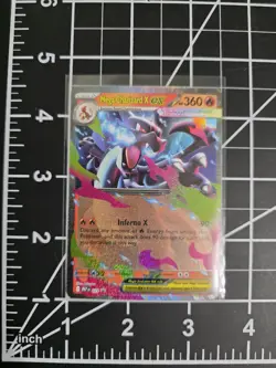 Mega Charizard X ex MEP 029 Black Star Promo Pokemon NM/M - Image 1