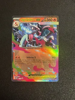 Mega Charizard X ex - 029 029 Holo Promo ME: Mega Evolution Promo Pokemon NM - Image 1