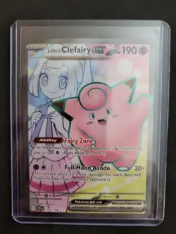 Lillie's Clefairy ex 173/159 Sv09: Journey Together Holo Pokemon - Image 5