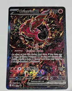Pokemon TCG Oricorio EX Black Star Promo 24 Ultra Rare NM English - Image 1