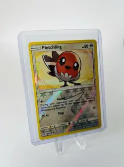 Pokemon Fletchling 109/145 Reverse Holo Sun and Moon Guardians Rising - Image 2