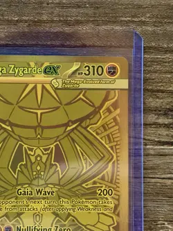 Mega Zygarde ex 124/088 Gold Hyper Rare Perfect Order Pokemon NM/M Pack Fresh - Image 2