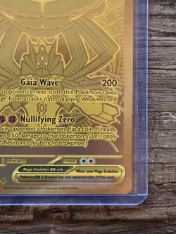 Mega Zygarde ex 124/088 Gold Hyper Rare Perfect Order Pokemon NM/M Pack Fresh - Image 3