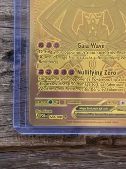 Mega Zygarde ex 124/088 Gold Hyper Rare Perfect Order Pokemon NM/M Pack Fresh - Image 4