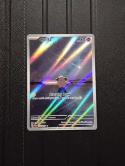 Pokemon TCG Cleffa Sv03: Obsidian Flames Illustration Rare 202/197 NM - Image 1