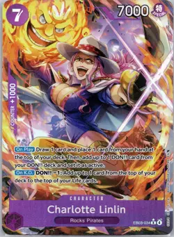 Charlotte Linlin (Alternate Art) R Extra Booster: One Piece Heroines Edition EB0 - Image 1