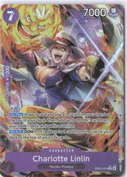 Charlotte Linlin (Alternate Art) EB03-034 Extra Booster: One Piece Heroines NM - Image 1