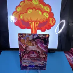 Charlotte Linlin One Piece Alternate Art OP11-073 Full Art 12000 Power 10 Cost - Image 1