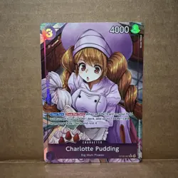 One Piece TCG English OP08-067 Charlotte Pudding Alt Art Parallel (A2) - Image 1