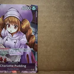 One Piece TCG English OP08-067 Charlotte Pudding Alt Art Parallel (A2) - Image 4